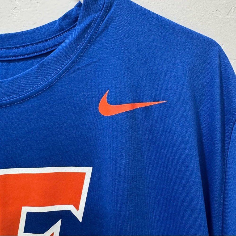 Royal Blue Florida Gators Softball Performance T-Shirt Nike Dri-fit Men's XL - Picture 4 of 12